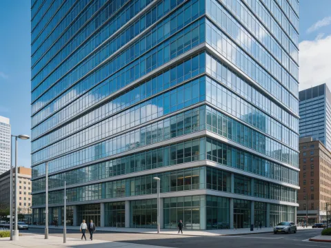 Commercial building UPS power