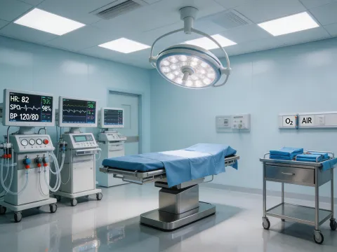Healthcare facility UPS systems
